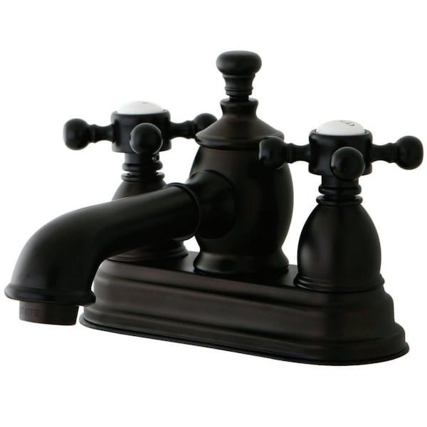 KS7005BX 4" Centerset Bathroom Faucet, Oil Rubbed Bronze